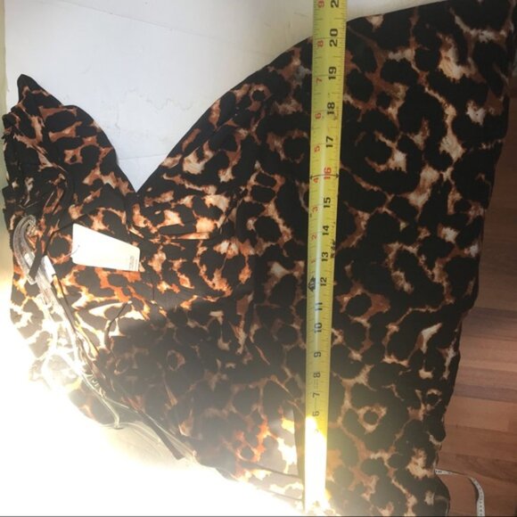 Cotton On NEW Jenny Leopard Animal Print Sundress Mini Dress Adjustable Straps S - Picture 15 of 16
